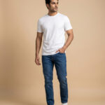 Men's Premium White Regular Fit Cotton T-Shirt