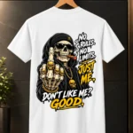 No Rules No Limits Skull Graphic T-Shirt
